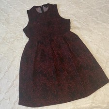 Who What Wear Dress Sleeveless 2 Pocket No Iron Lined Knit Fit & Flare SZ 2XL
