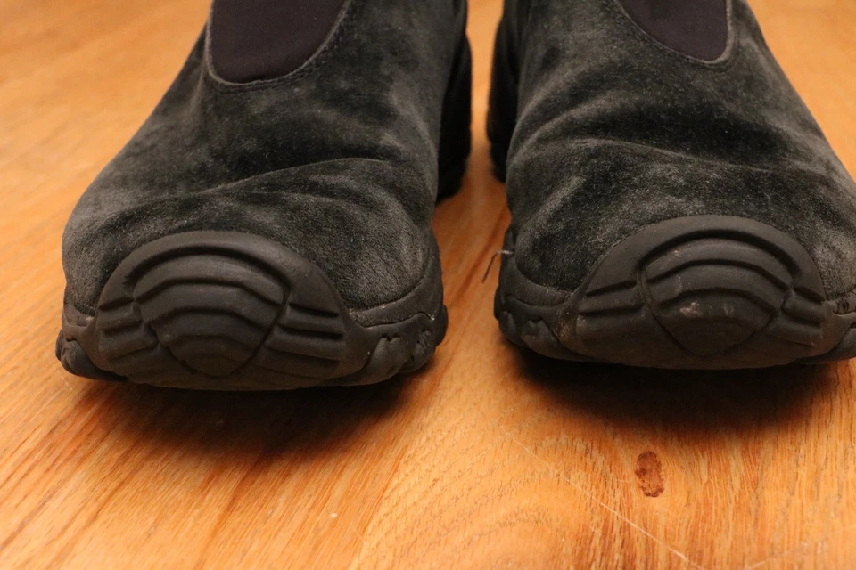 Merrell Orbit Moc Black Mens Slip On Suede Casual Walking Shoes Size 6.5 - Image 3 of 4