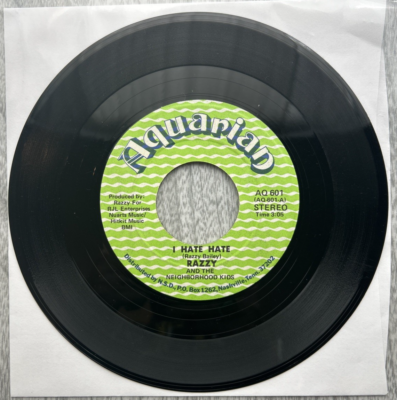 #ad #ad Razzy amp; The Neighborhood Kids “I Hate Hate” AQUARIAN 601 Northern Funk Soul 45 $24.95
