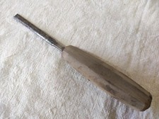 Ancien Ciseau à bois Peugeot frères 9 mm par 23,5 cm de long