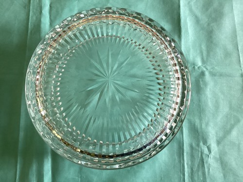 Wonderful Waterford Crystal Cut Glass Centerpiece Bowl 8” - Picture 3 of 6
