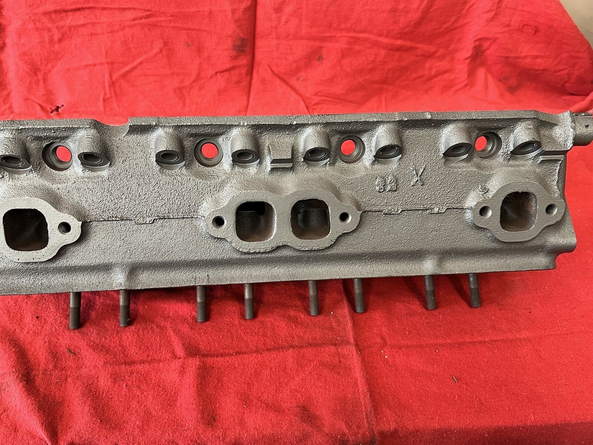 1958 Chevy 283 Cylinder Heads 3748772 Corvette Dual Quads 1958 Chevy 283 Cylinder Heads 3748772 Corvette Dual Quads