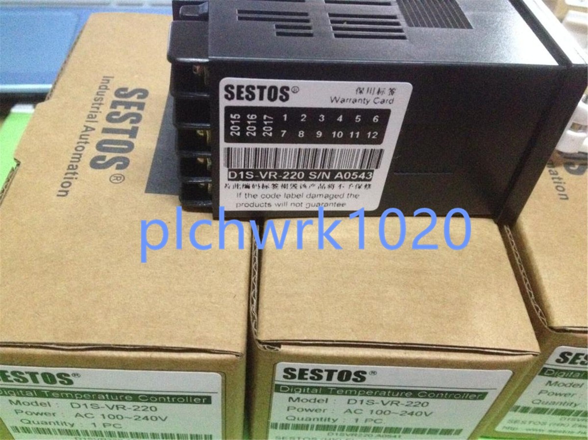 1 PCS NEW IN BOX SESTOS intelligent temperature controller