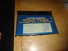 Star Trek The Motion Picture 14 Official Blueprints  1980 unused leonard nimoy