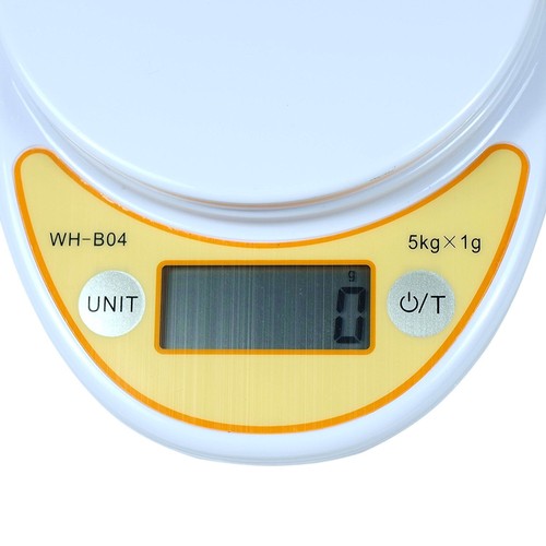 Multi Function Digital Kitchen Scale w/ Weighing Bowl for Food Kitchen 11lb 5kg - Picture 6 of 6