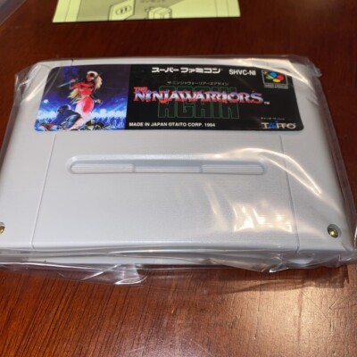 【90's ミドルスクール 4CD】SFC S.F.C. セット Ninja Warriors Again Nintendo Super Famicom SNES SFC unused