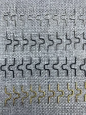 Fly Rod Building Hook Keepers (10) Stainless Steel. Forecast Brand.