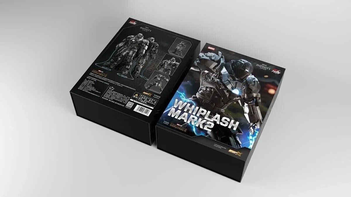 NEW ZD IRONMAN 2 WHIPLASH MARK II ACTION FIGURE 9.8
