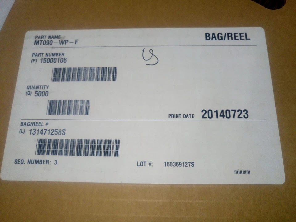 Sumitomo MT090-WP-F 15000106 (2.3mm) Female Contact 0.3-1.25mm² 5000 Pcs Reel - Image 4 of 4