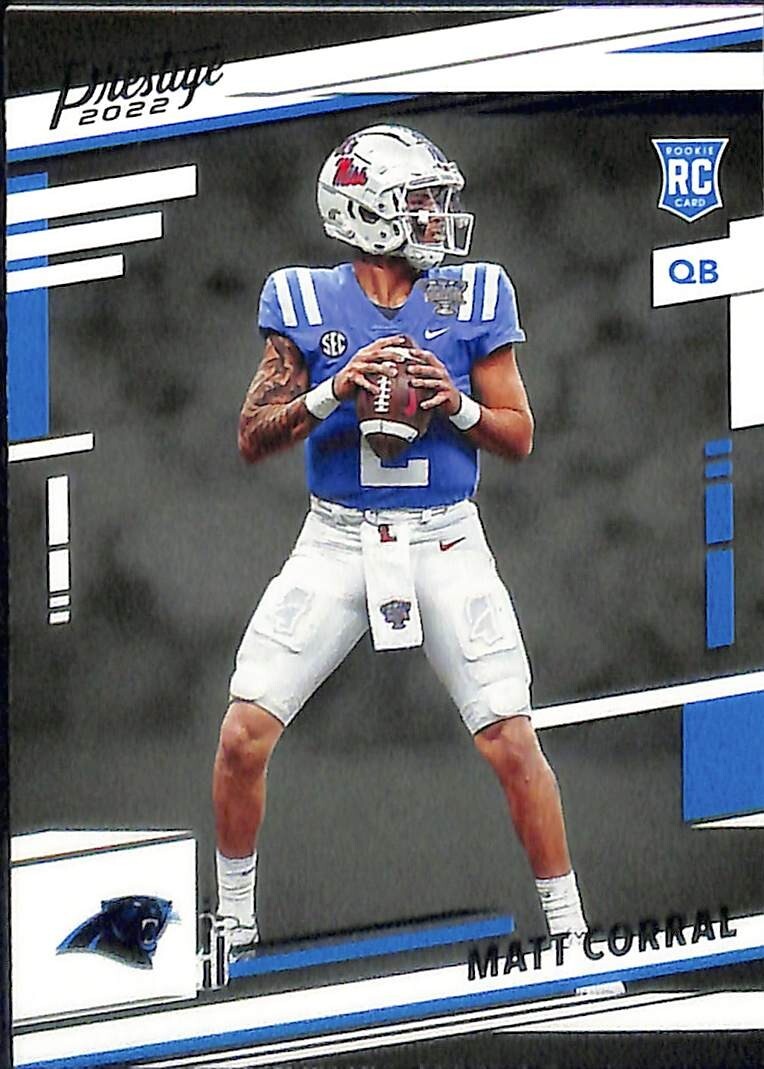 2022 Prestige Football Rookies #302 Matt Corral - Carolina Panthers