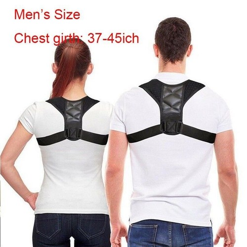 Scoliosis Hunchback Hump Thoracic Spine Posture Corrector F/ Women Men Home Work - Picture 14 of 15