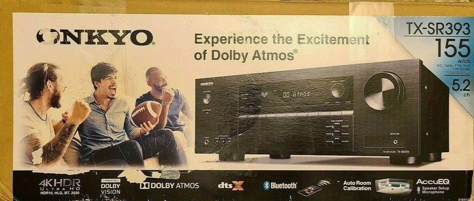 ONKYO TX-SR393 5.2チャンネル AVレシーバー AVアンプ 中古 W7802560