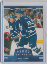 2002-03 In The Game Be a Player First Edition Mats Sundin Toronto Maple Leafs