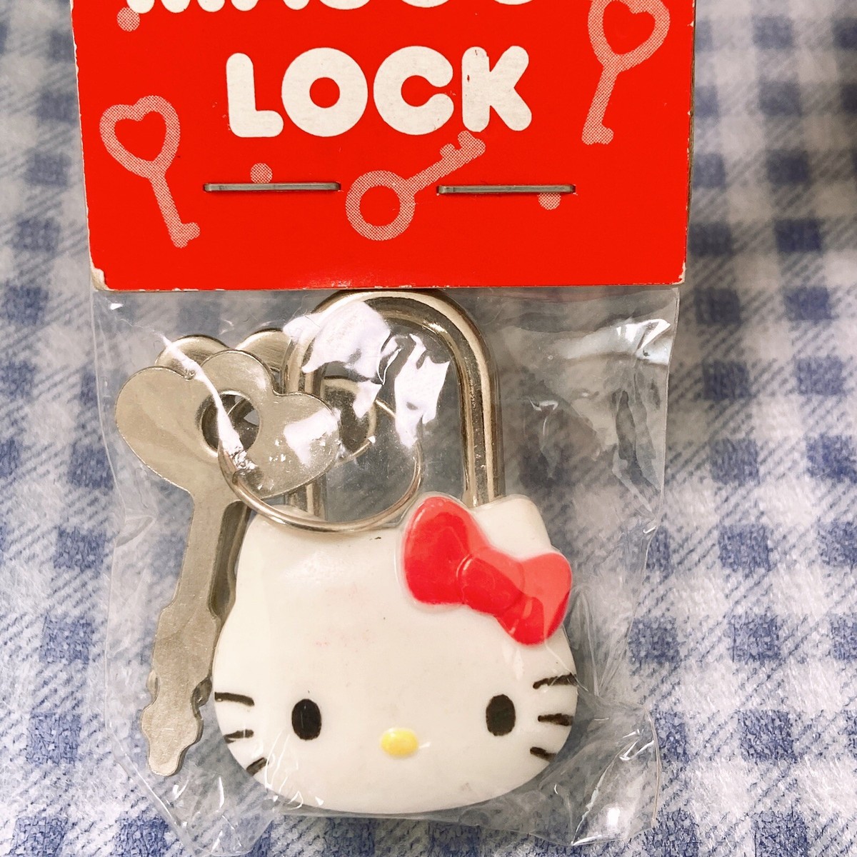 希少レア　チャーミーキティ　ロックキー　鍵　カオ　2006 平成レトロ　サンリオ 希少レア チャーミーキティ ロックキー 鍵 カオ 2006 平成レトロ