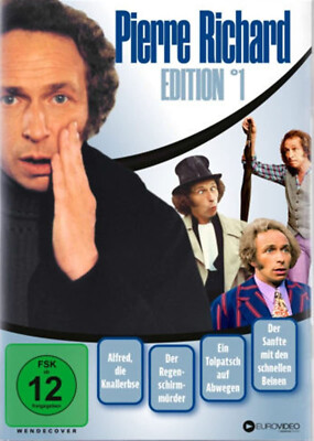 PIERRE RICHARD Edition 1 TOLPATSCH der Sanfte REGENSCHIRMMÖRDER Alfred 4 DVD BOX