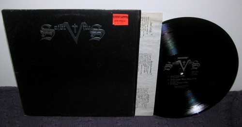 SAINT VITUS s/t LP 1st Press 1984 SST Doom Metal Embossed Cover Inner+SHRINK NM!