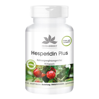 Hesperidin Plus mit Acerola und Naringin - vegan - hochdosiert | Herba Direkt