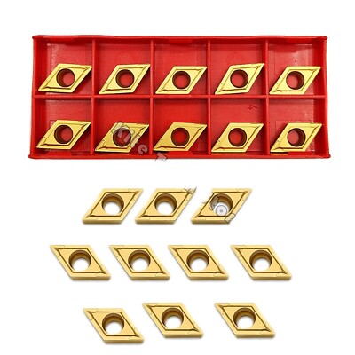 10pcs Carbide Insert DCMT11T304 Indexable Insert for Turning