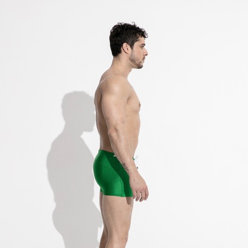 Almohadilla de esponja para hombre Traje de baño liso Sexy natación Baño de sol Baños de baño - Imagen 12 de 18