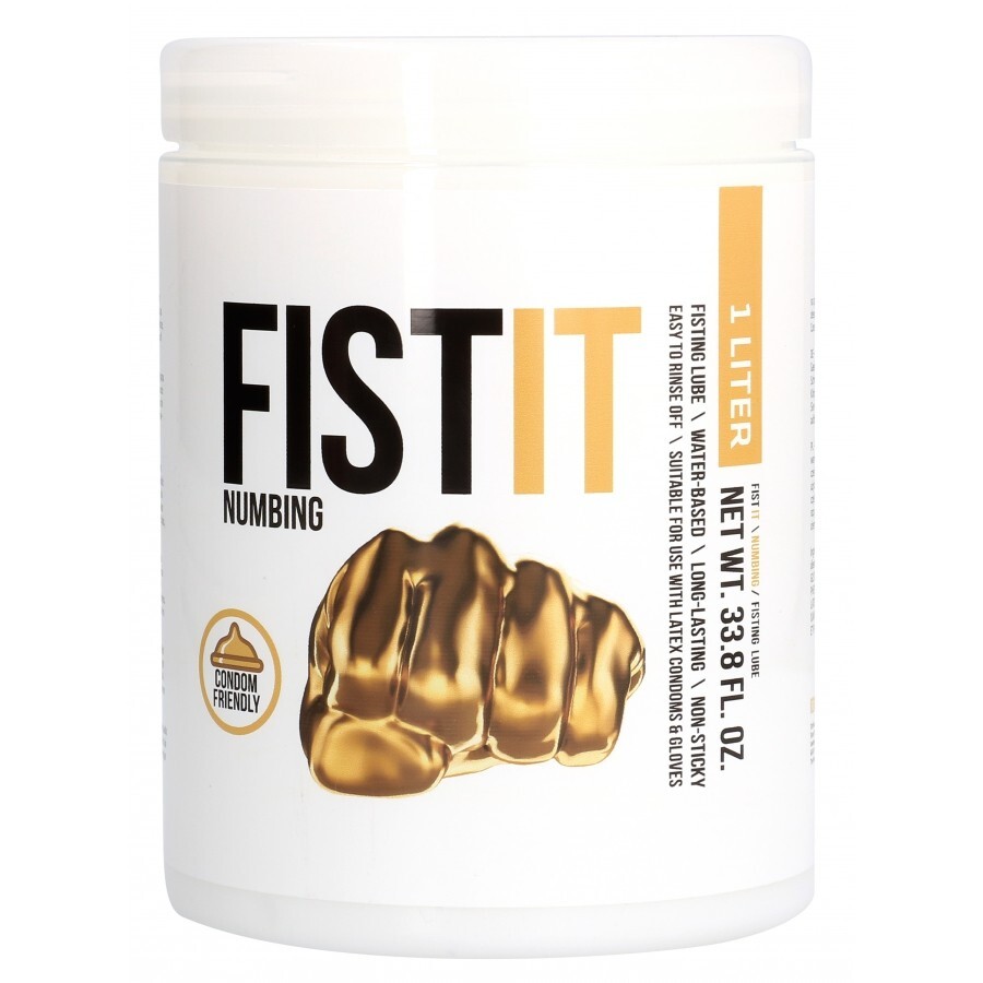 Lubrifiant Intime relaxant Fist It Numbing 1 Litre pour pénétration anale et fisting
