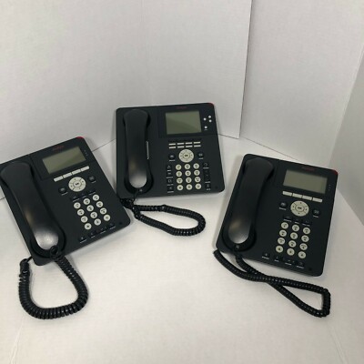 Avaya IP Phones 1-Avaya One-X 9650 2-Avaya One-X 9620L IP Avaya &1-4621SW IP  4