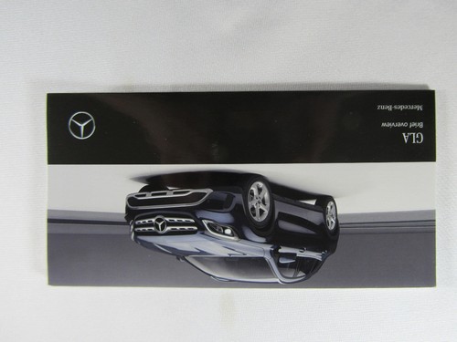 2018 Mercedes-Benz GLA Owners Manual - 第 2/7 張圖片