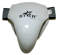 GROIN GUARD GROIN PROTECTOR - MALE - FOR BOXING, TAEKWONDO, KARATE, MARTIAL ARTS
