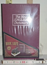 BOOK SAFE - The NEW ENGLISH Dictionary with 2 Keys - New in Cellophane