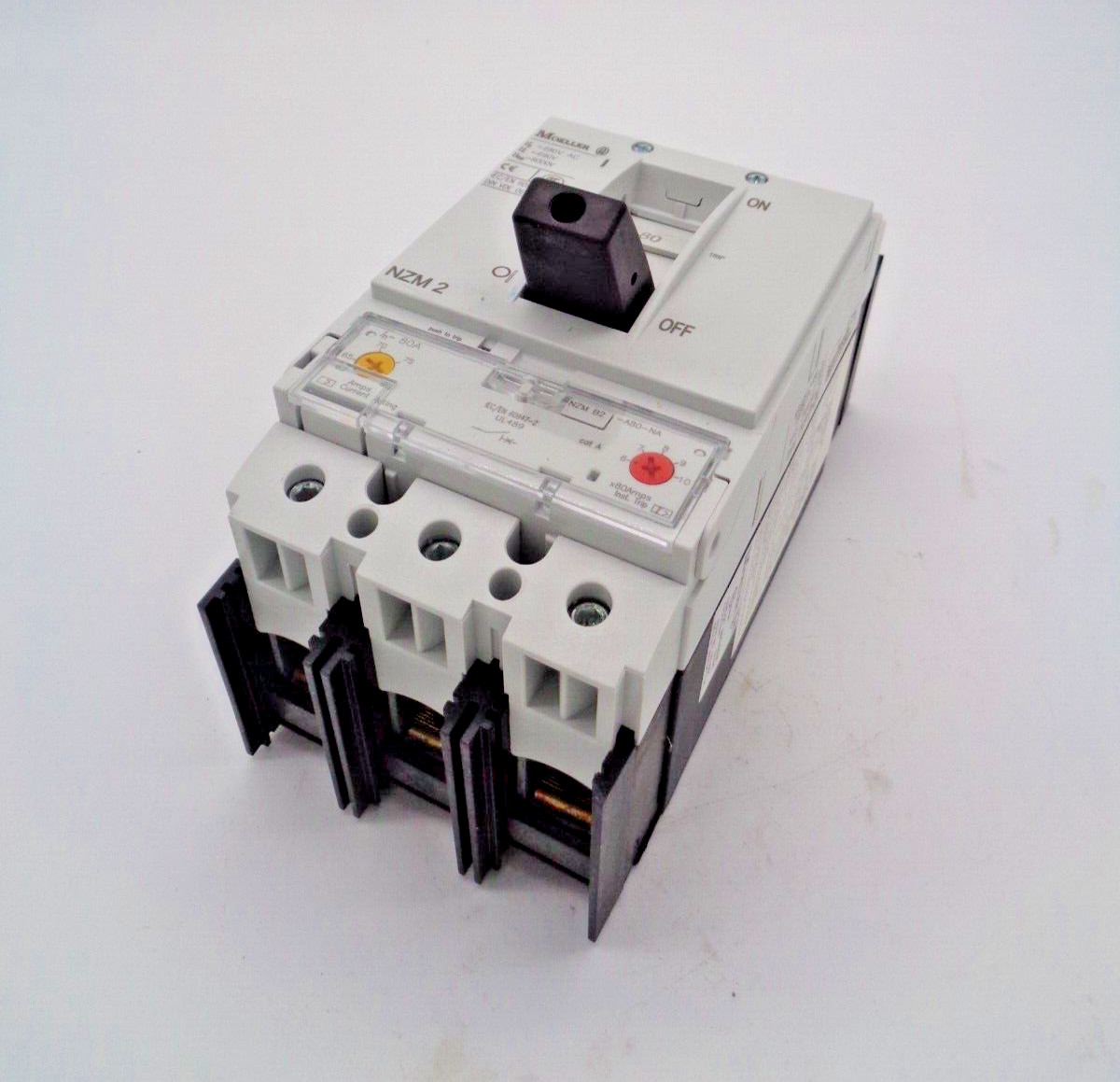 EATON KLOCKNER MOELLER NZMB2-A80-BT-NA 80 A 3 POLE CIRCUIT BREAKER, NEW