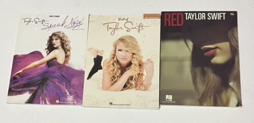 Speak Now Red: Easy Piano Best Of Big Note de Taylor Swift (3 libros de bolsillo comerciales) - Imagen 1 de 2