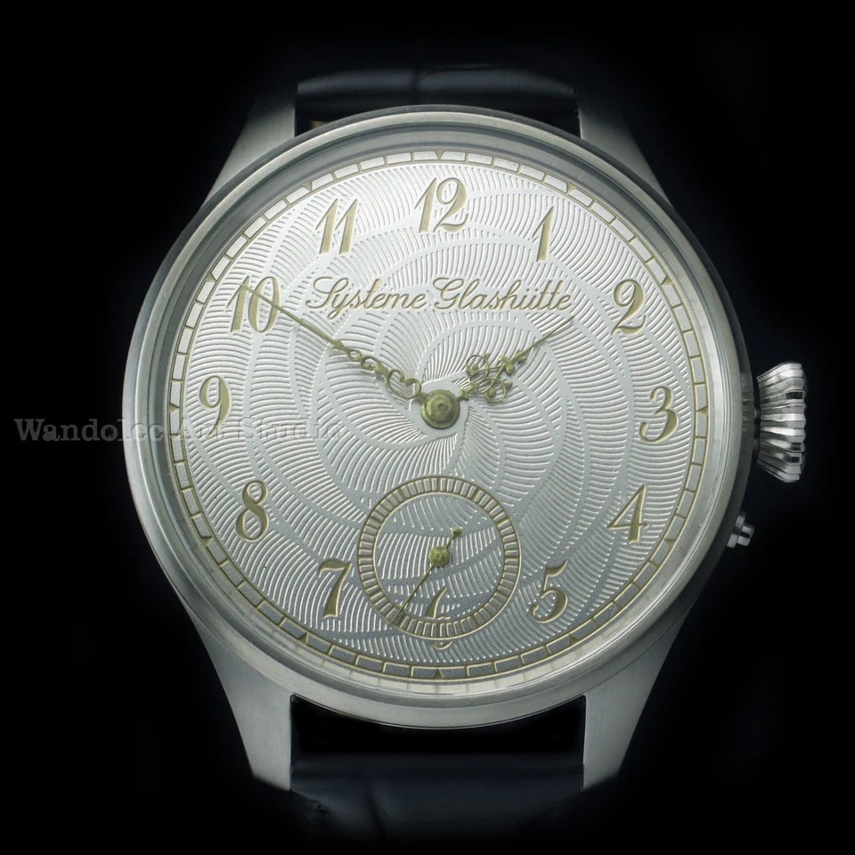 Reloj pulsera vintage para hombre sistemas mecánicos Glashutte relojes 1899 Alemania matrimonio Foto 3 de 4