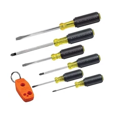 7-Piece Screwdriver Set w/ Magnetizer and Demagnetizer for Slotted and Phillips
