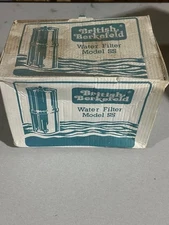British Berkfeld SS Water Filter System w/ 4 Ceramic Filters new in box