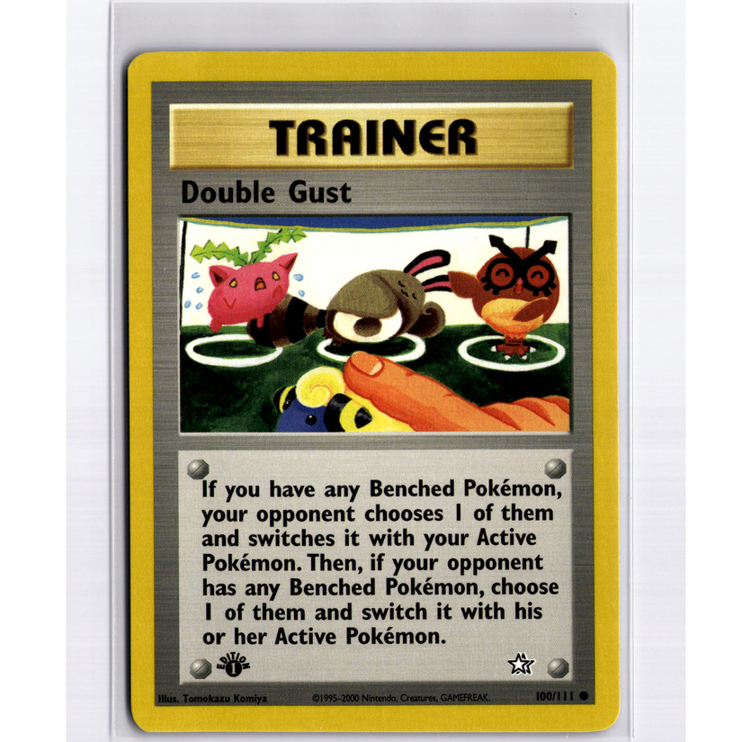 Double Gust Common 1st Edition 100/111 Neo Genesis NM