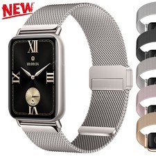 For Xiaomi Mi Band 10 9 8 Pro / Redmi Watch 6 5 4 Magnetic Metal Loop Band Strap