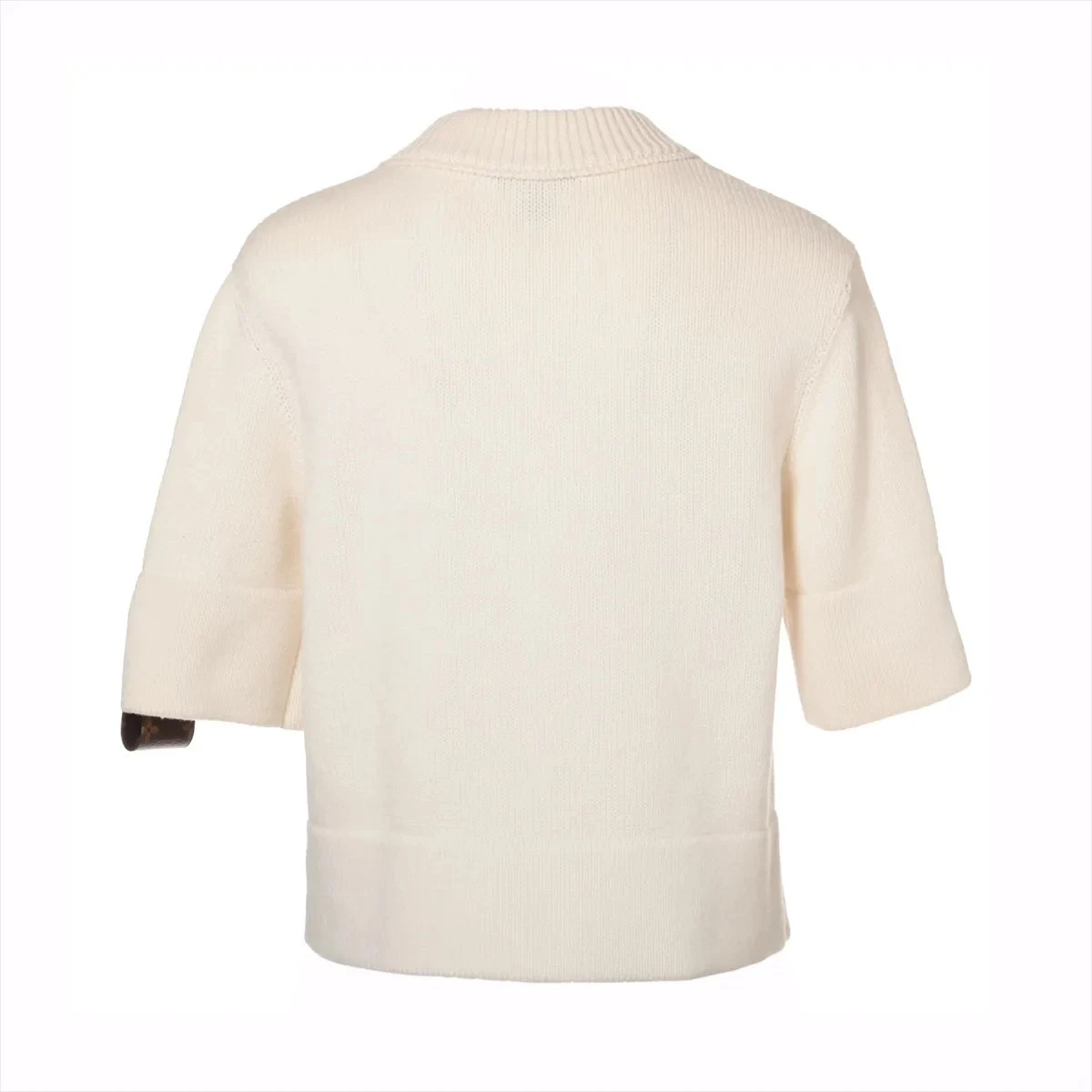 LOUIS VUITTON（LV） Louis Vuitton 23SS Giacca in maglia di cashmere M donna bianco RW231B