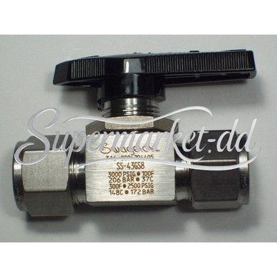 SS-43GS8 1PC Swagelok Stainless Steel 40G Series Ball Valve 1/2'' OD Tube