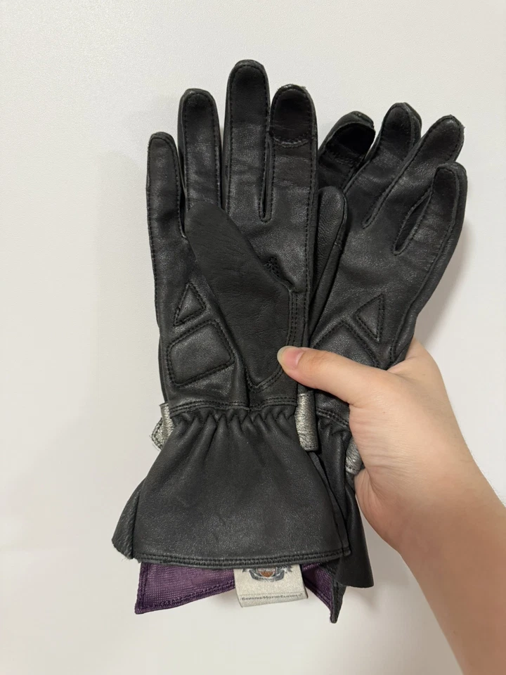 Harley-Davidson® Women's Gloves Speedy Gauntlet Full Finger (S) 97295-15VW - Image 2 of 2