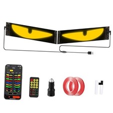 Devil Eyes Light for Cars, 2-Pack LED Eyes for Car Windshield with Perfect