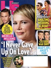 Us Weekly Dec. 17 2018 Michelle Williams Heath Ledger Nick Jonas Priyanka Chopra