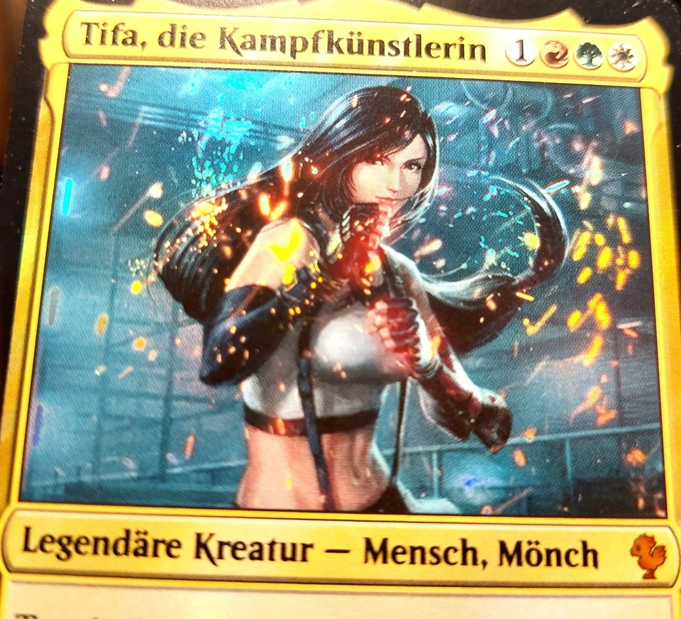 Mtg Magic FOIL Tifa, die Kampfkünstlerin, Martial Artist, DEUTSCH, Final Fantasy - Bild 2 von 4