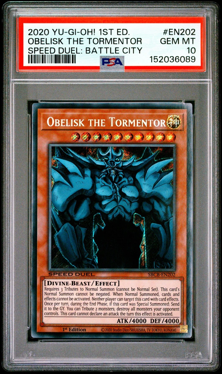Obelisk The Tormentor Konami Yu-Gi-Oh! TCG Professional Sports