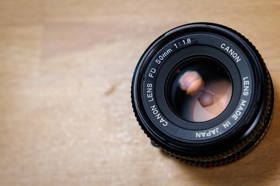Canon FD 50mm 1:1.8 S.C. SC Manual Focus Prime Lens Great Condition!