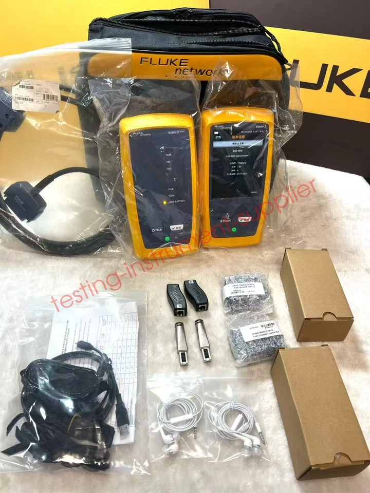 Fluke Networks DSX-5000 Versiv Cat6 Cat6a LAN Cable Certifier Tester DSX 5000 - Image 2 of 4