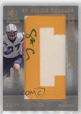 2007 SP Rookie Threads Lettermen Gold 29/99 Scott Chandler #139 Auto 16wc