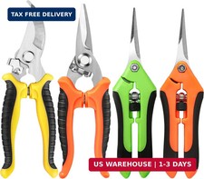 EWPJDK 4 Pack Garden Pruning Shears, Stainless Steel Garden Shears, Gardening Sh