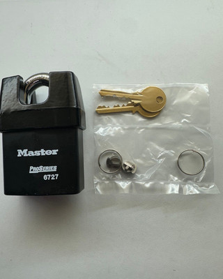 Master Lock 6727 ProSeries Padlock Included Cylinder Yale Y2