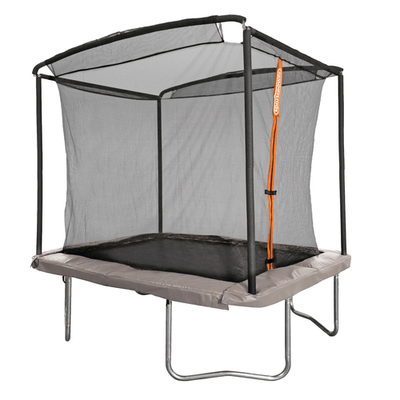Sportspower Bounce Pro 6x8' Trampoline with Safety Enclosure for