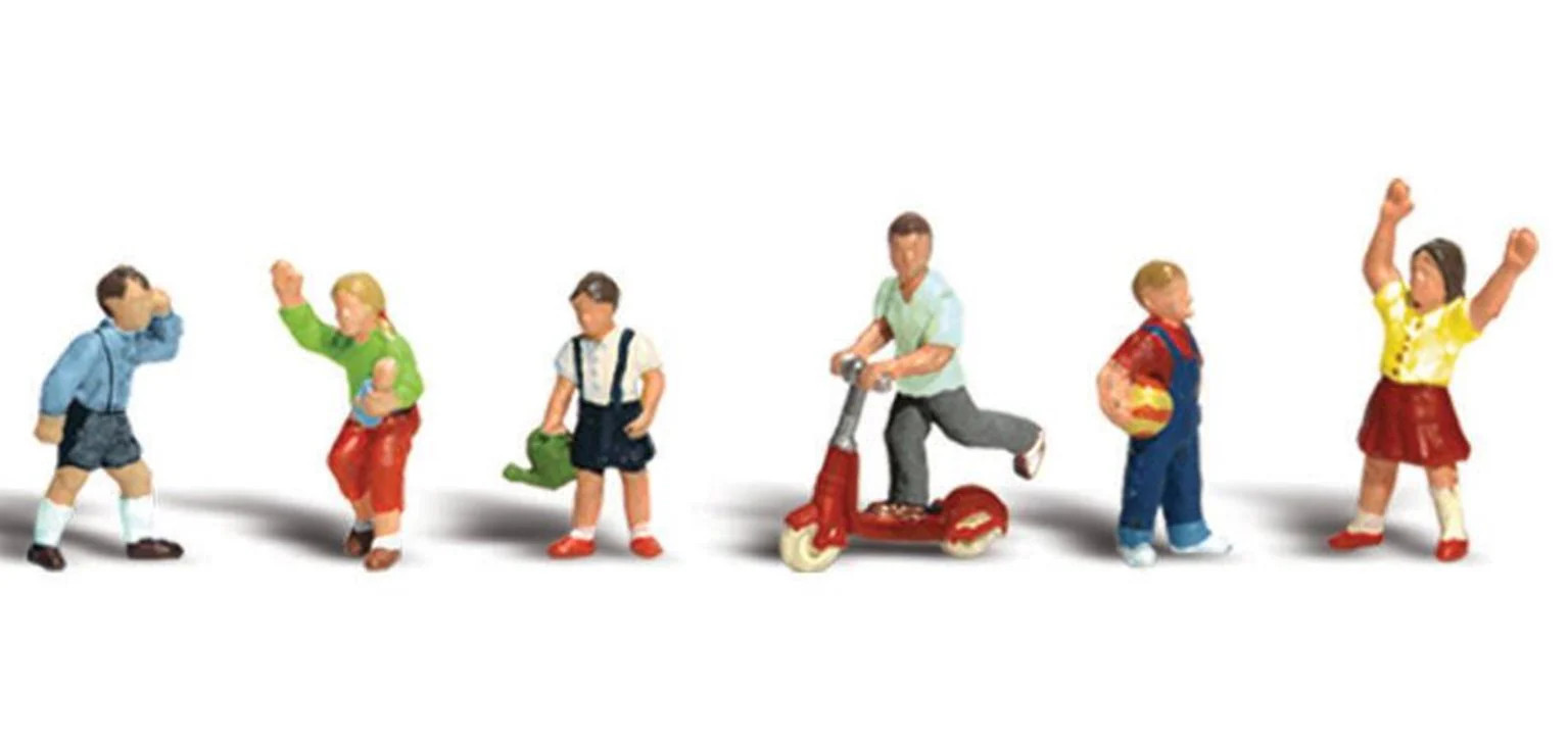 Woodland Scenics WA2182 A2182 Scenic Accents - Children - N Scale