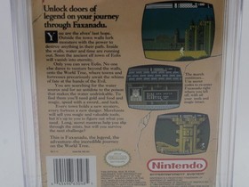 Faxanadu Nintendo NES CIB CGC Graded 9.2 w/ 9.8 Cart!